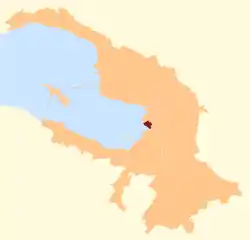 Gavan Municipal Okrug on the 2006 map of St. Petersburg