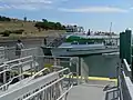 Ferry arriving