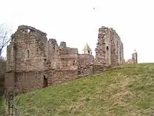 Spofforth Castle, Ruins