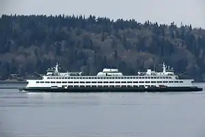 Jumbo-class ferry MV Spokane, 2013