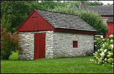 The 1829 springhouse