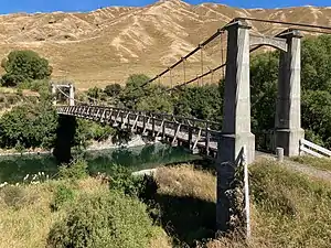 View from the east of the bridge