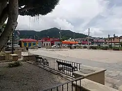 Square (Plaza de recreo) of Maunabo barrio-pueblo