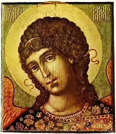 Archangel Gabriel (by Simon Ushakov).