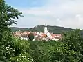 Panorama of the town centre