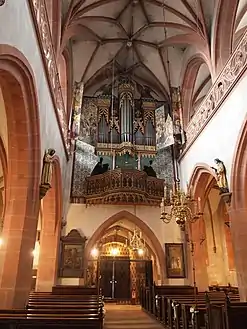 The organ was restored in 2014