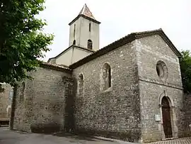 The church in Saint-Maurice-d'Ardèche