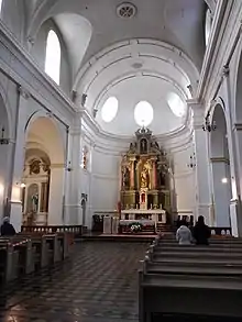 St. Albert Church, Riga, the Sacred Heart of Jesus, the Main altar
