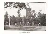St. Andrews Church, Bangalore (1900), by C H Doveton (seen from Lady Curzon Road)