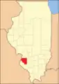 St. Clair County between 1825 and 1827
