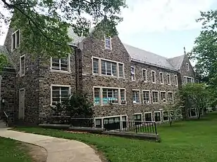 building four, home to the French-American School and The Laurel School