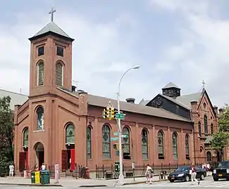 St. Joseph of the Holy Family Churchthe oldest existing church in Harlem and above 44th Street(401 West 125th St.)