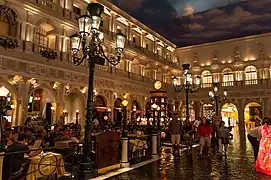 A restaurant in the Grand Canal Shoppes