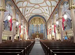 Nave looking toward the sanctuary