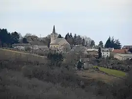 A general view of Saint-André-de-Najac