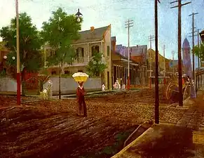 Corner of St. Claude & Dumaine Streets, 1895