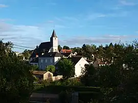 The centre of Saint-Firmin-des-Bois