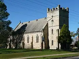 St James' Anglican Church, Morpeth; completed in 1840