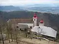 St. Primus churches from above