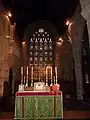 Chancel as rearranged in 1970