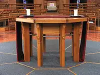 The Lord's Table in St Barnabas' Church, Dulwich (Diocese of Southwark)