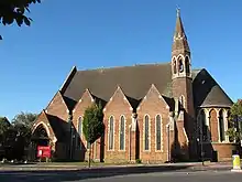 St Barnabas Church, Eltham, where he restored Sir Gilbert Scott's work following war damage in 1944