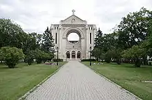 The seat of the Archdiocese of Saint Boniface is Saint Boniface Cathedral.