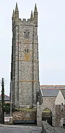 St Columb Minor Church tower