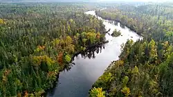 Cobb River in Blue Earth County