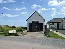The visitor centre at the Saint Cyrus National Nature Reserve