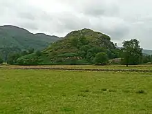 Photo of a hill in the Scottish Highlands