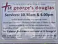 Information on the activities at St George's Church