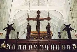 Rood screen and roof detail