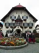 Town hall of Sankt Gilgen