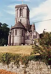 View of eastern end and apse