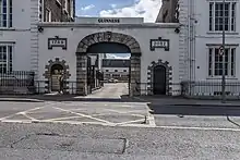 Thomas Street entrance to St James' Gate Brewery, the site of Rainsford's brewing business