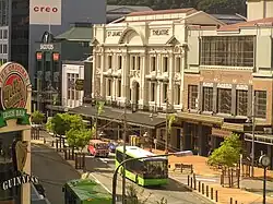 St. James Theatre on Courtenay Place, the main street of Wellington's entertainment district
