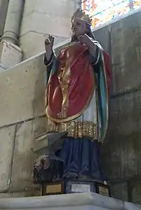 Sculpture of Saint Mammès