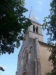 The church of Saint-Marcelin in Saint-Marcelin-de-Cray