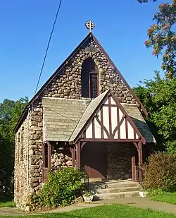 Front view of St. Mark's Episcopal Church