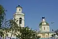 The Saint Nicholas the Wonderworker Church (view from the Krepostnoy Pereulok)