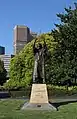 St Catherine of Siena (1347-1380) statue