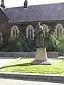 St Francis of Assisi (1181-1226) statue