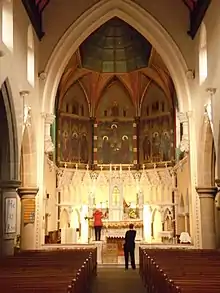 St Peter Catholic church Scarborough interior
