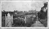 St Sepulchre's in the Anglican section of the Symonds Street Cemetery, circa 1865.