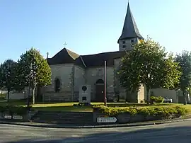 The church in Saint-Sulpice-les-Champs