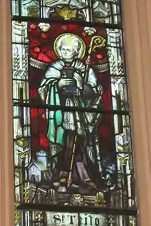 St Teilo, Bishop of Llandaff.