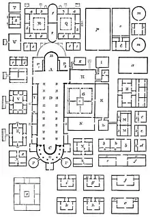 A copy of the Plan of Saint Gall