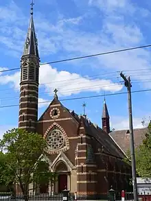 St George's Presbyterian Church, St Kilda East, Victoria; completed 1880.