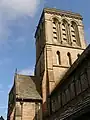 The tower of the new  St James's Church